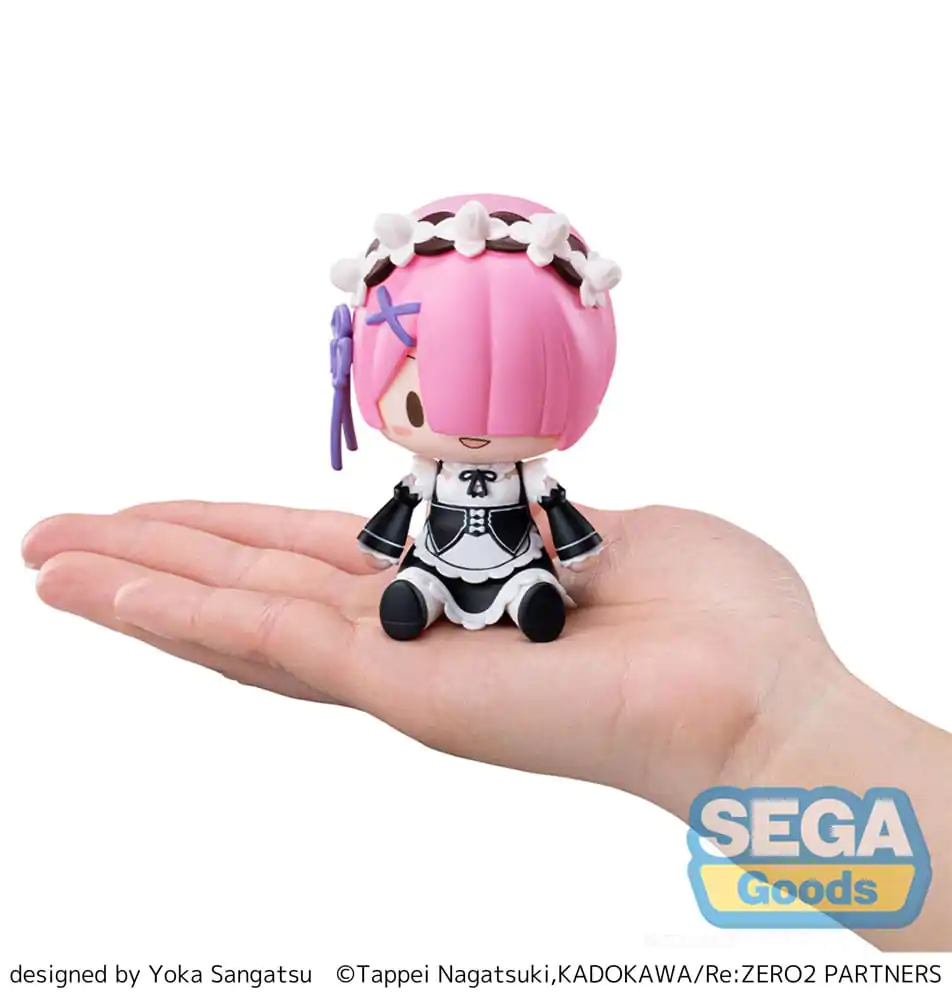 Re:Zero Starting Life in Another World Fuwa Petit Chibi Figúrka Ram 8 cm produktová fotografia