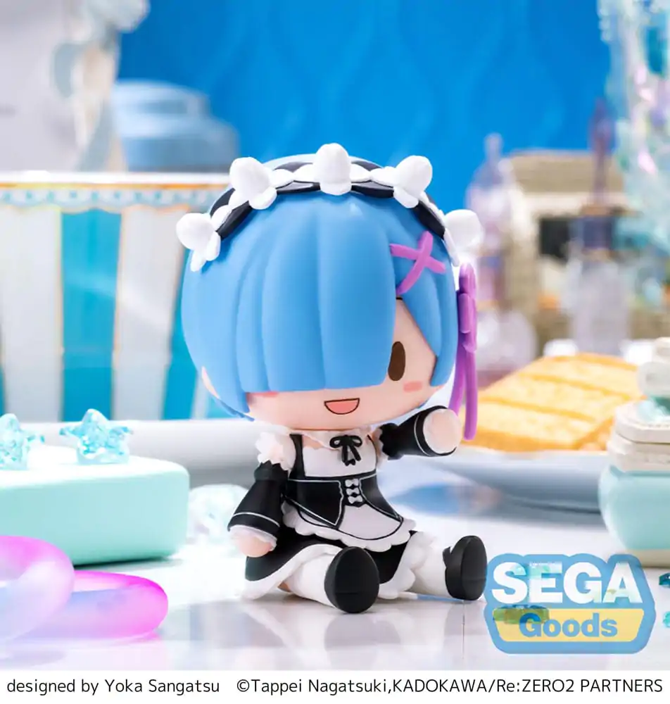 Re:Zero Starting Life in Another World Fuwa Petit Chibi figurka Rem 8 cm termékfotó