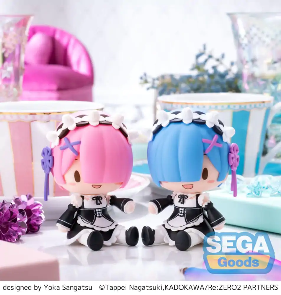 Re:Zero Starting Life in Another World Fuwa Petit Chibi figurka Rem 8 cm termékfotó