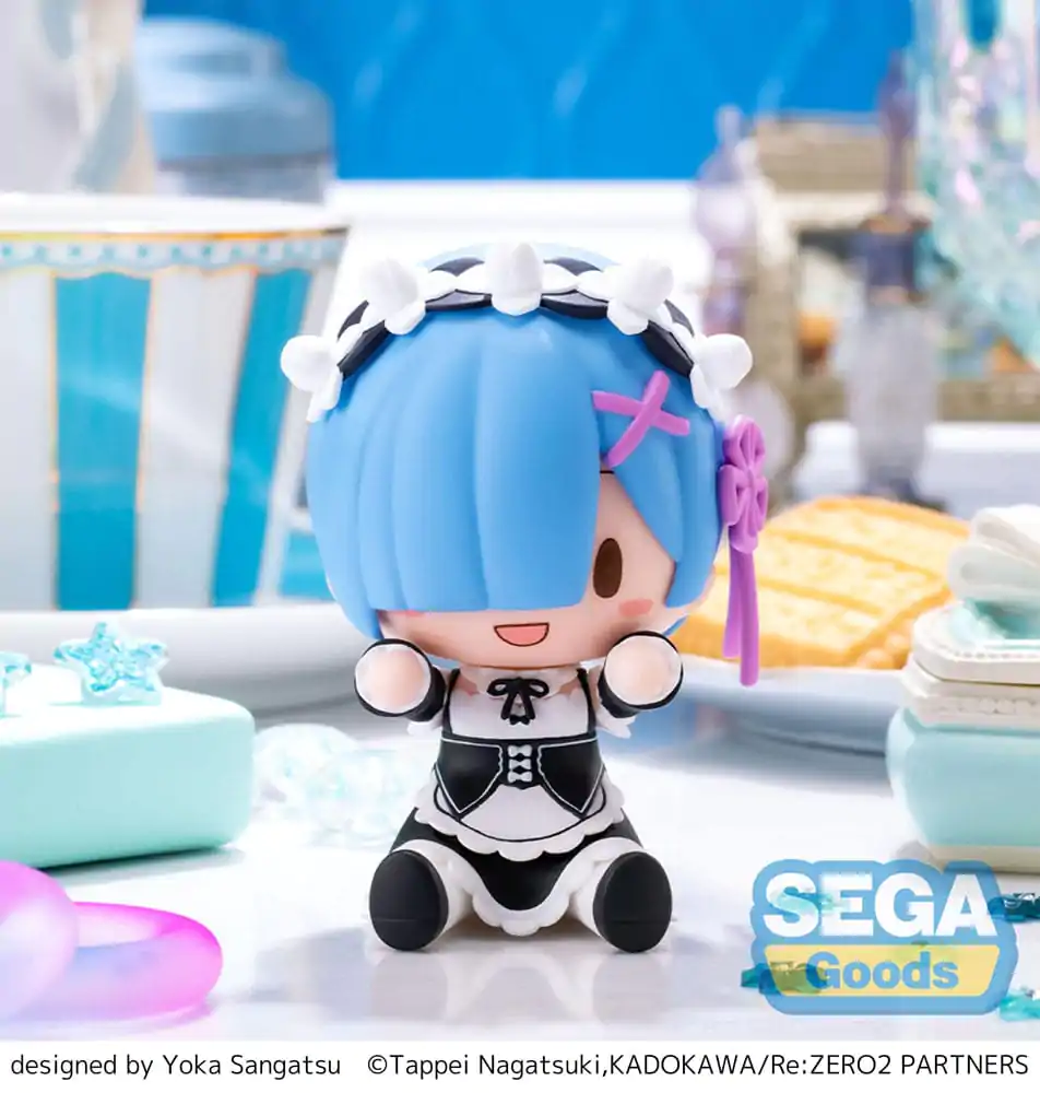 Re:Zero Starting Life in Another World Fuwa Petit Chibi figurka Rem 8 cm termékfotó