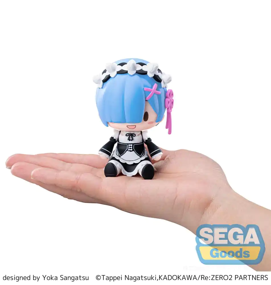 Re:Zero Starting Life in Another World Fuwa Petit Chibi figurka Rem 8 cm termékfotó