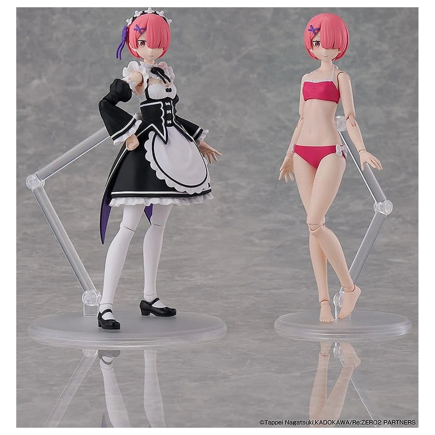 Re:ZERO -Starting Life in Another World- Kadokawa Plastic Model Series Plastikový Model Kit Ram DX Ver. 16 cm produktová fotografia