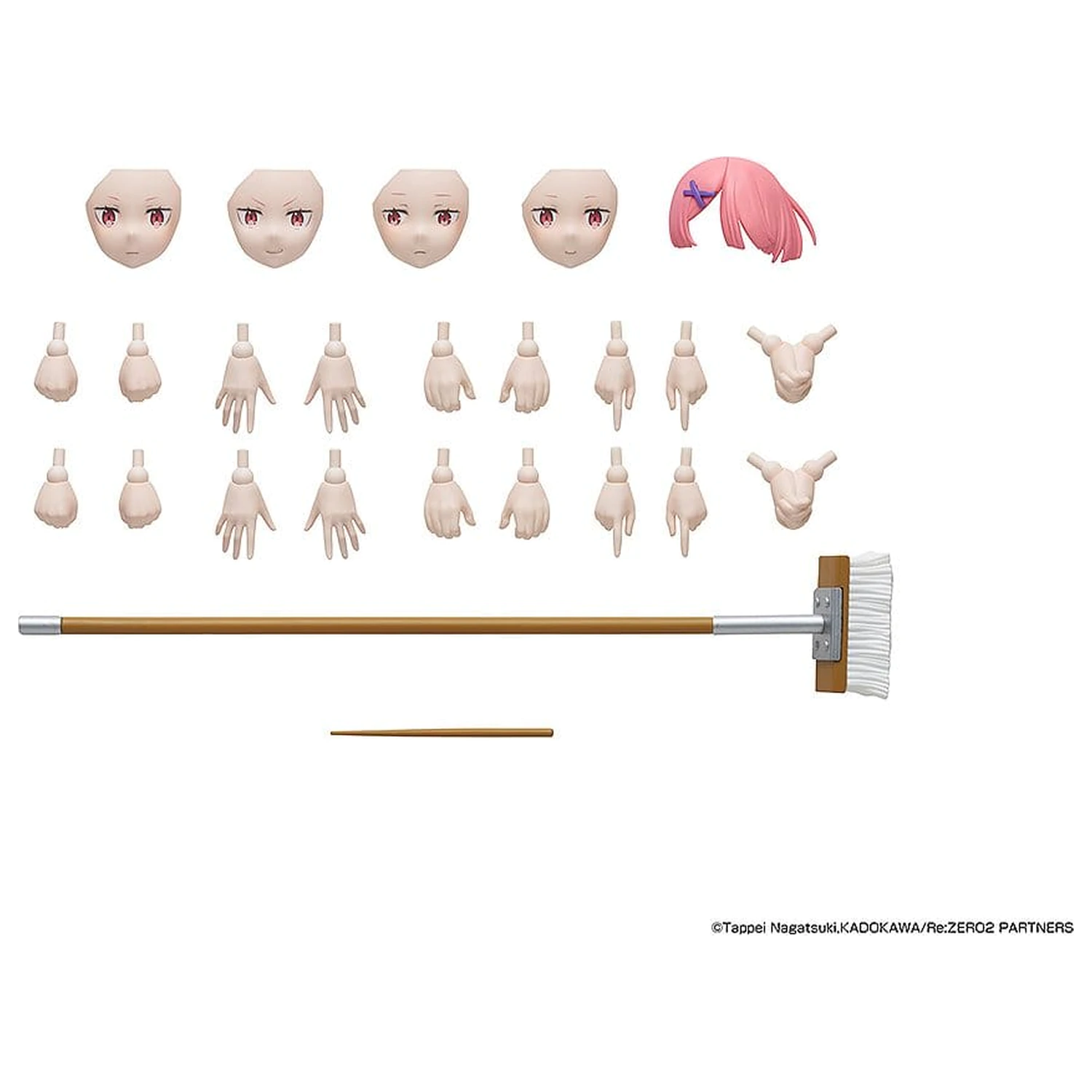 Re:ZERO -Starting Life in Another World- Kadokawa Plastic Model Series Plastikový Model Kit Ram DX Ver. 16 cm produktová fotografia