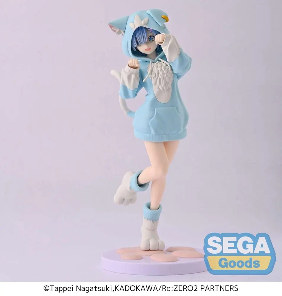 Re:Zero Starting Life in Another World Luminasta PVC Socha Rem Mofumofu Pack 21 cm produktová fotografia