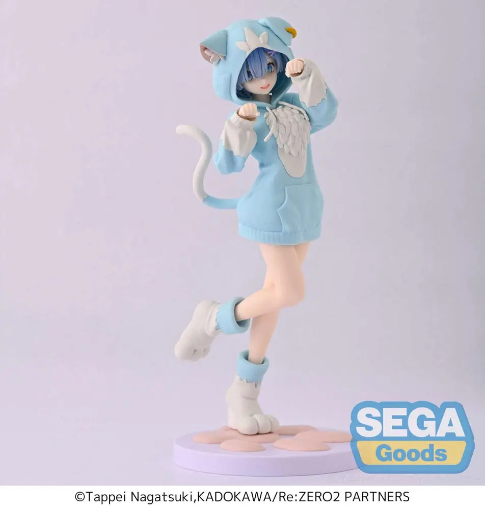 Re:Zero Starting Life in Another World Luminasta PVC Socha Rem Mofumofu Pack 21 cm produktová fotografia