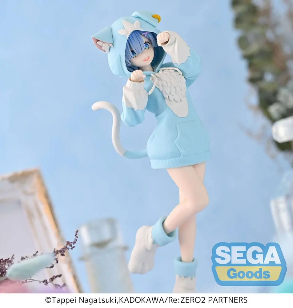 Re:Zero Starting Life in Another World Luminasta PVC Socha Rem Mofumofu Pack 21 cm produktová fotografia