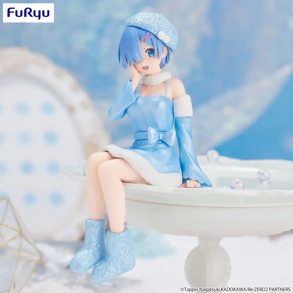 Re:Zero Starting Life in Another World Noodle Stopper PVC Soška Rem Snow Princess Pearl Color Ver. 14 cm produktová fotografia