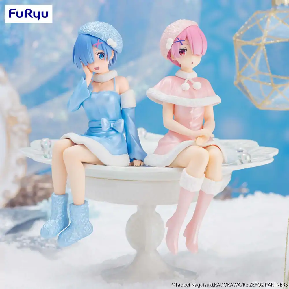 Re:Zero Starting Life in Another World Noodle Stopper PVC Soška Rem Snow Princess Pearl Color Ver. 14 cm produktová fotografia