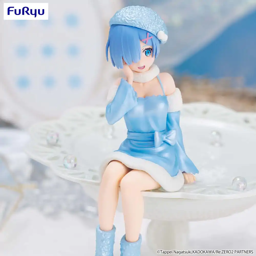 Re:Zero Starting Life in Another World Noodle Stopper PVC Soška Rem Snow Princess Pearl Color Ver. 14 cm produktová fotografia