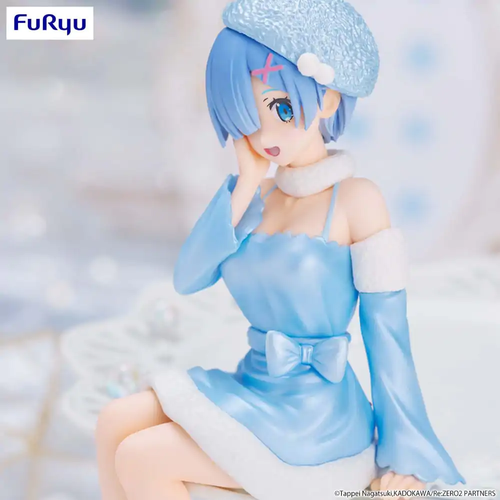 Re:Zero Starting Life in Another World Noodle Stopper PVC Soška Rem Snow Princess Pearl Color Ver. 14 cm produktová fotografia