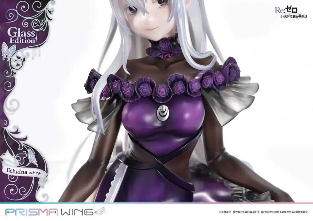 Re:ZERO Starting Life in Another World Prisma Wing PVC figúrka 1/7 Echidna üvegkiadás 24 cm termékfotó