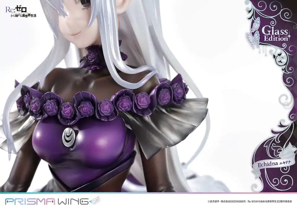 Re:ZERO Starting Life in Another World Prisma Wing PVC figúrka 1/7 Echidna üvegkiadás 24 cm termékfotó