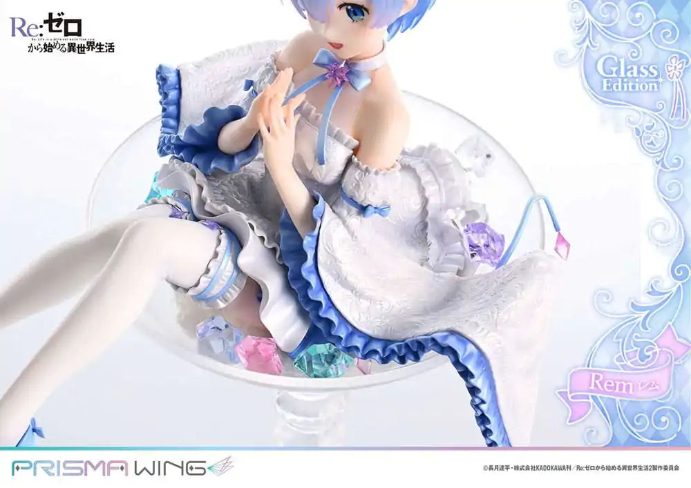 Re:Zero - Starting Life in Another World Prisma Wing PVC Socha figúrka 1/7 Rem Glass Edition 23 cm termékfotó