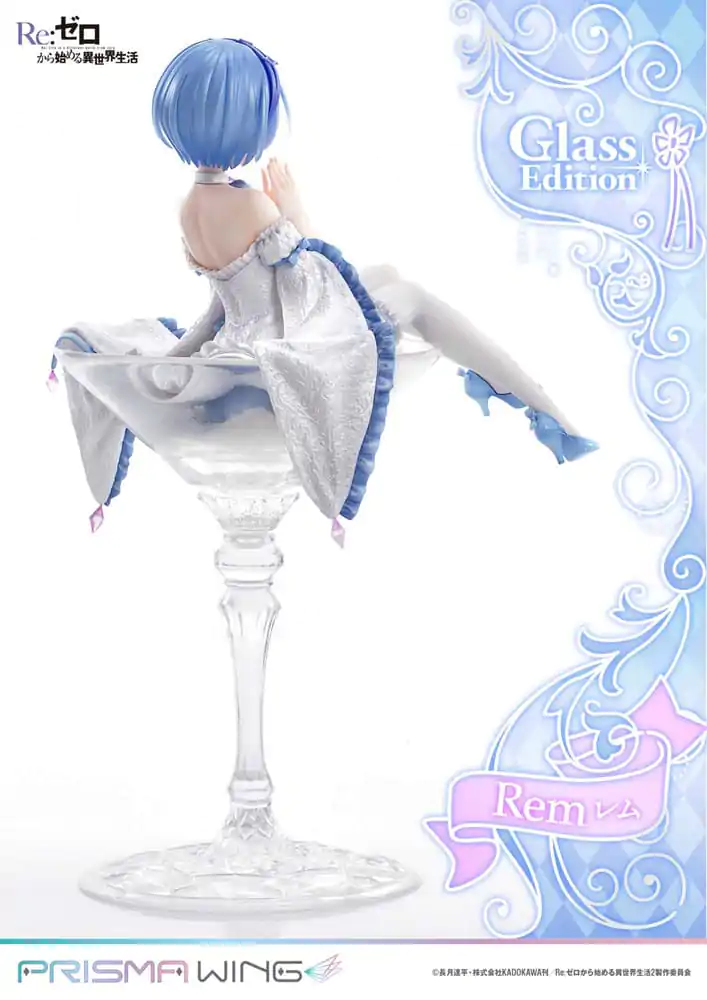 Re:Zero - Starting Life in Another World Prisma Wing PVC Socha figúrka 1/7 Rem Glass Edition 23 cm termékfotó