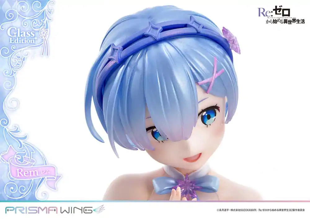 Re:Zero - Starting Life in Another World Prisma Wing PVC Socha figúrka 1/7 Rem Glass Edition 23 cm termékfotó