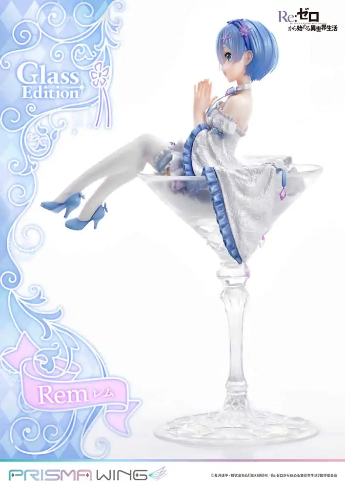 Re:Zero - Starting Life in Another World Prisma Wing PVC Socha figúrka 1/7 Rem Glass Edition 23 cm termékfotó