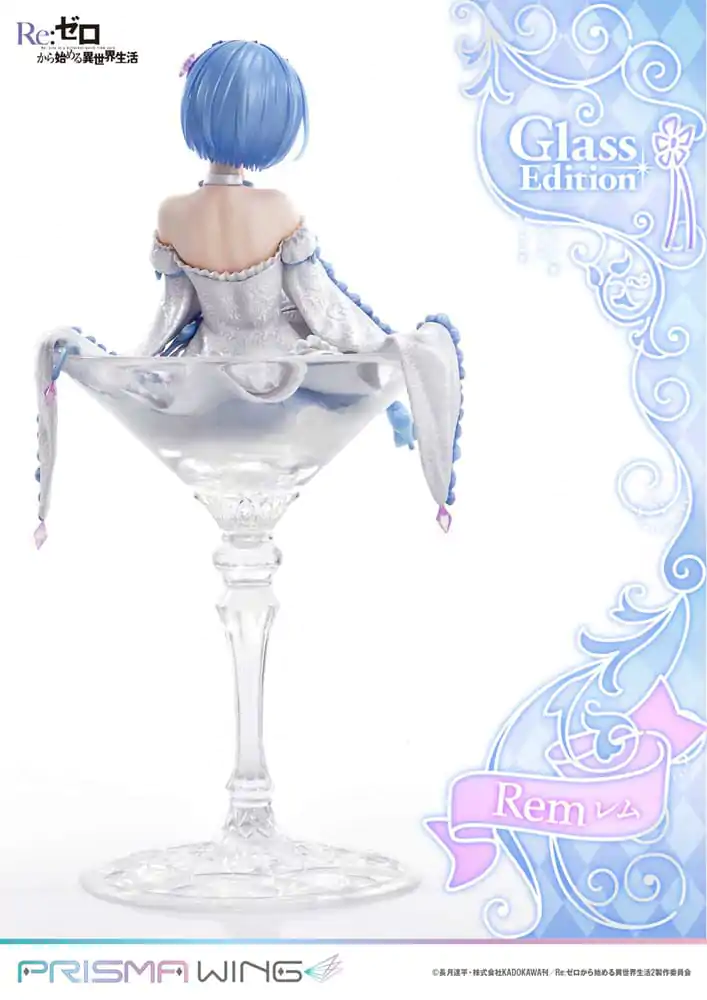 Re:Zero - Starting Life in Another World Prisma Wing PVC Socha figúrka 1/7 Rem Glass Edition 23 cm termékfotó