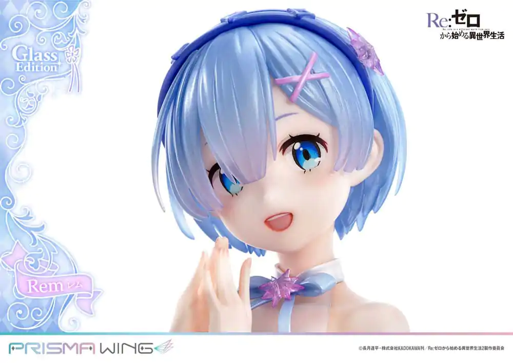 Re:Zero - Starting Life in Another World Prisma Wing PVC Socha figúrka 1/7 Rem Glass Edition 23 cm termékfotó