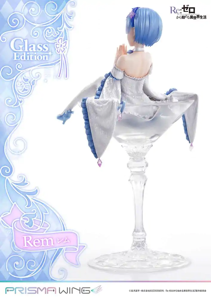 Re:Zero - Starting Life in Another World Prisma Wing PVC Socha figúrka 1/7 Rem Glass Edition 23 cm termékfotó