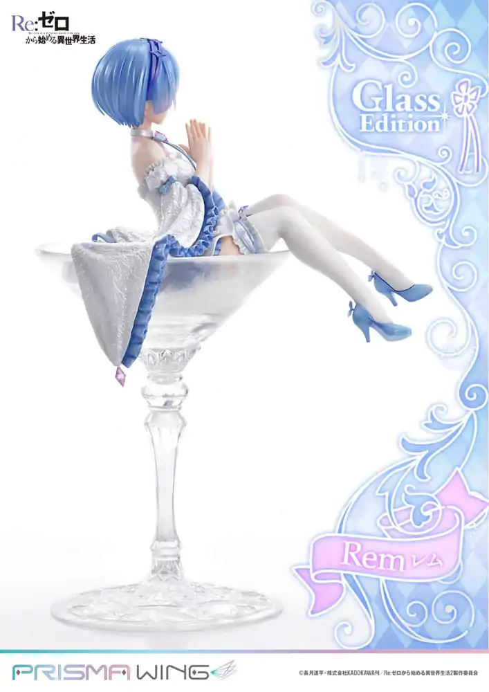 Re:Zero - Starting Life in Another World Prisma Wing PVC Socha figúrka 1/7 Rem Glass Edition 23 cm termékfotó