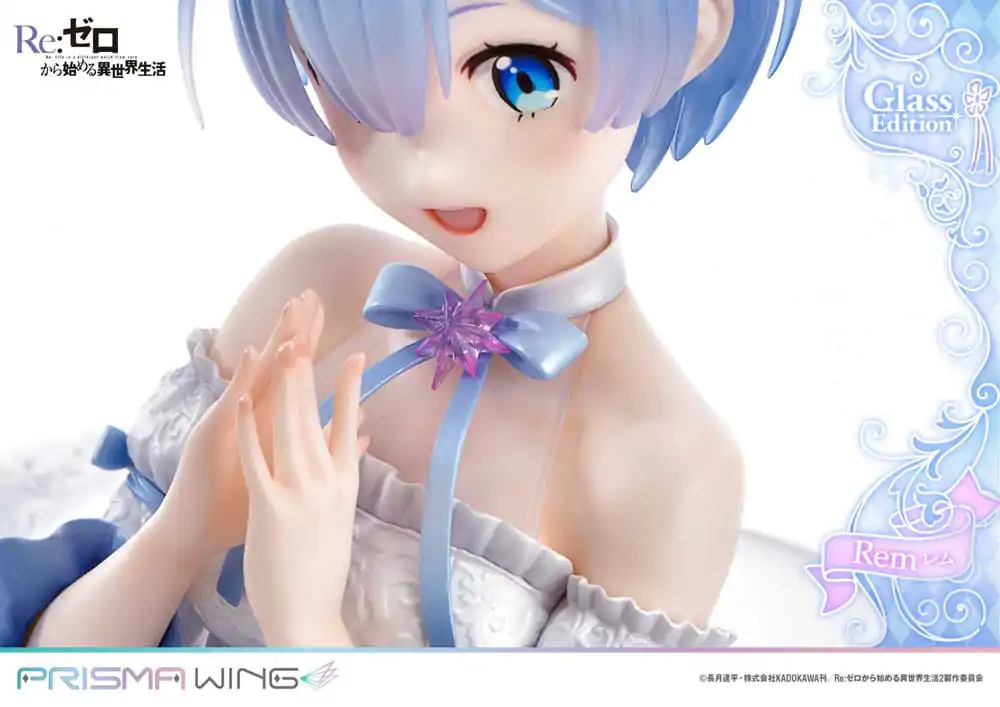 Re:Zero - Starting Life in Another World Prisma Wing PVC Socha figúrka 1/7 Rem Glass Edition 23 cm termékfotó