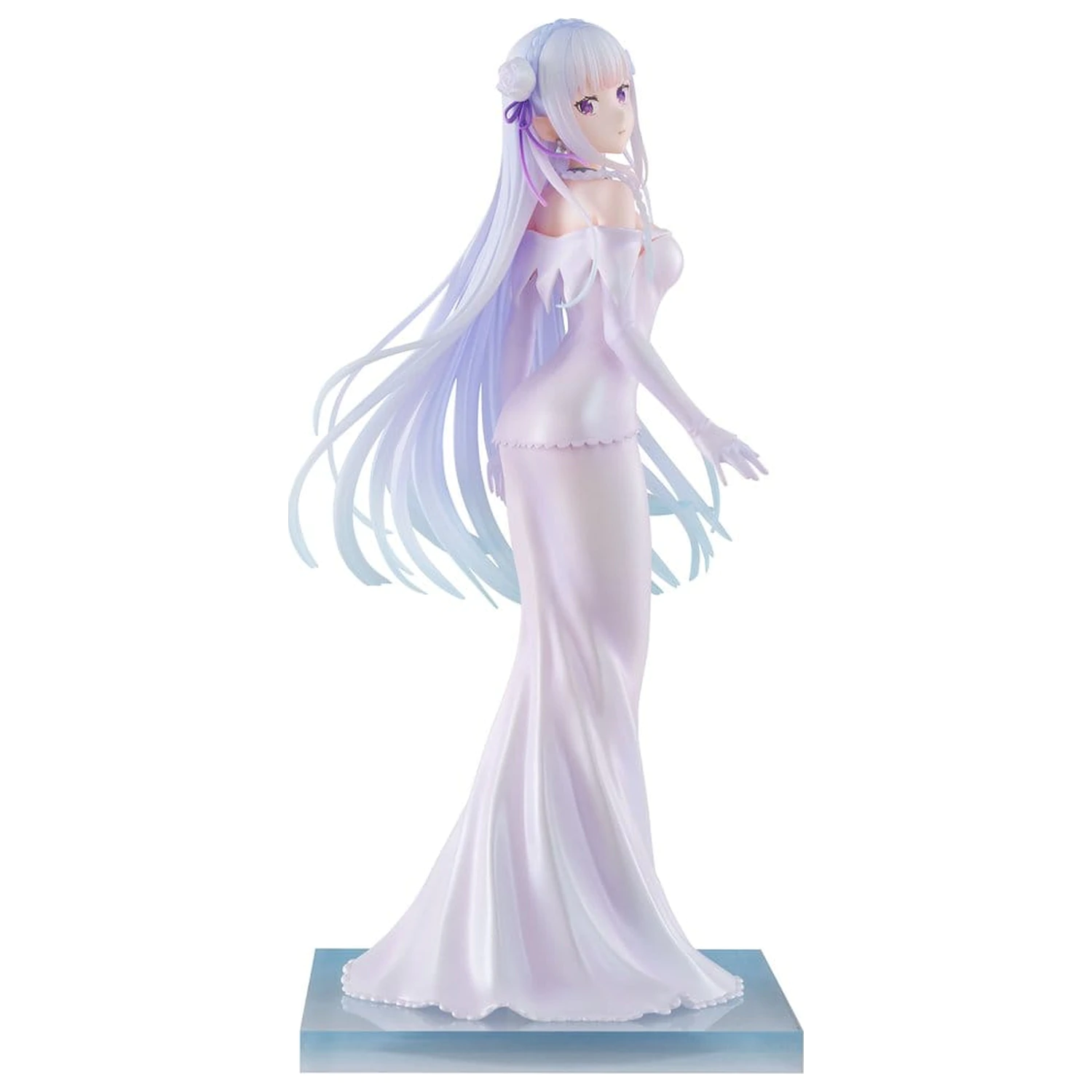 Re:ZERO -Starting Life in Another World- PVC Figúrka 1/7 Emilia Wedding dress Ver. 24 cm produktová fotografia