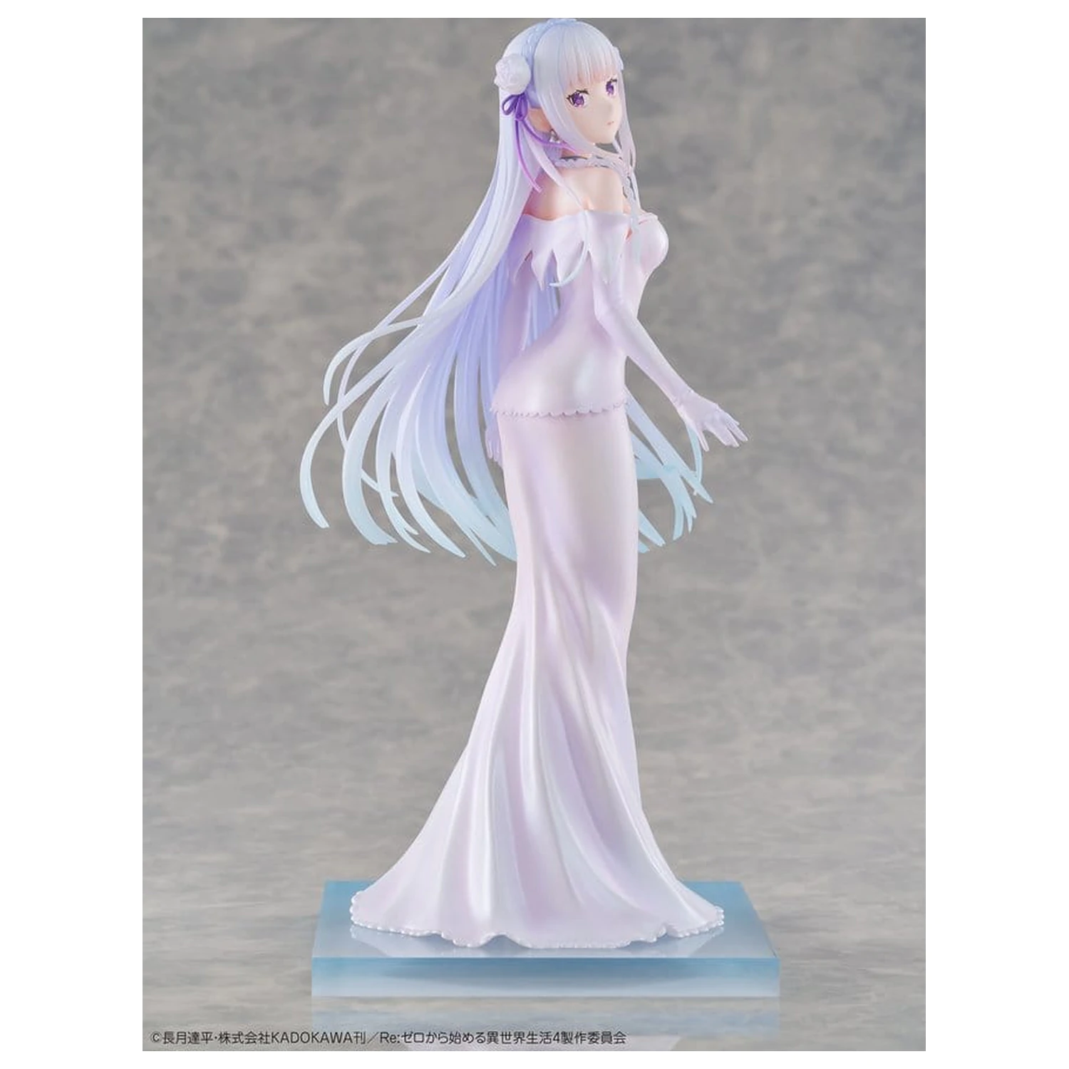 Re:ZERO -Starting Life in Another World- PVC Figúrka 1/7 Emilia Wedding dress Ver. 24 cm produktová fotografia