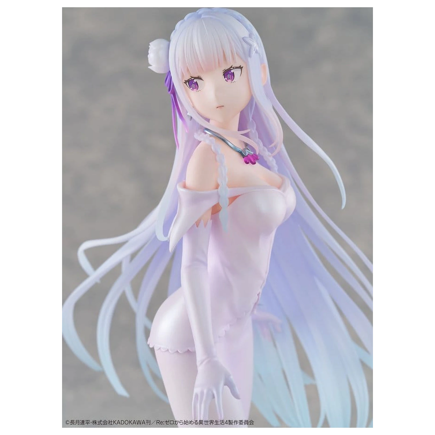 Re:ZERO -Starting Life in Another World- PVC Figúrka 1/7 Emilia Wedding dress Ver. 24 cm produktová fotografia