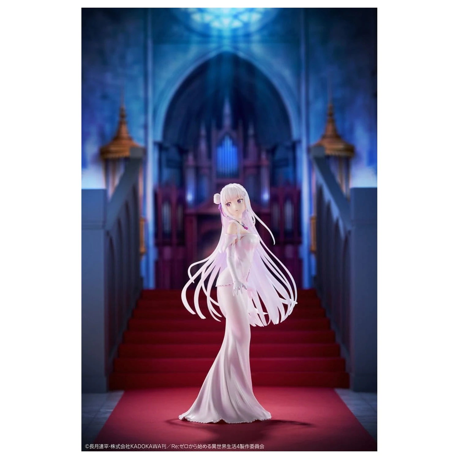 Re:ZERO -Starting Life in Another World- PVC Figúrka 1/7 Emilia Wedding dress Ver. 24 cm produktová fotografia