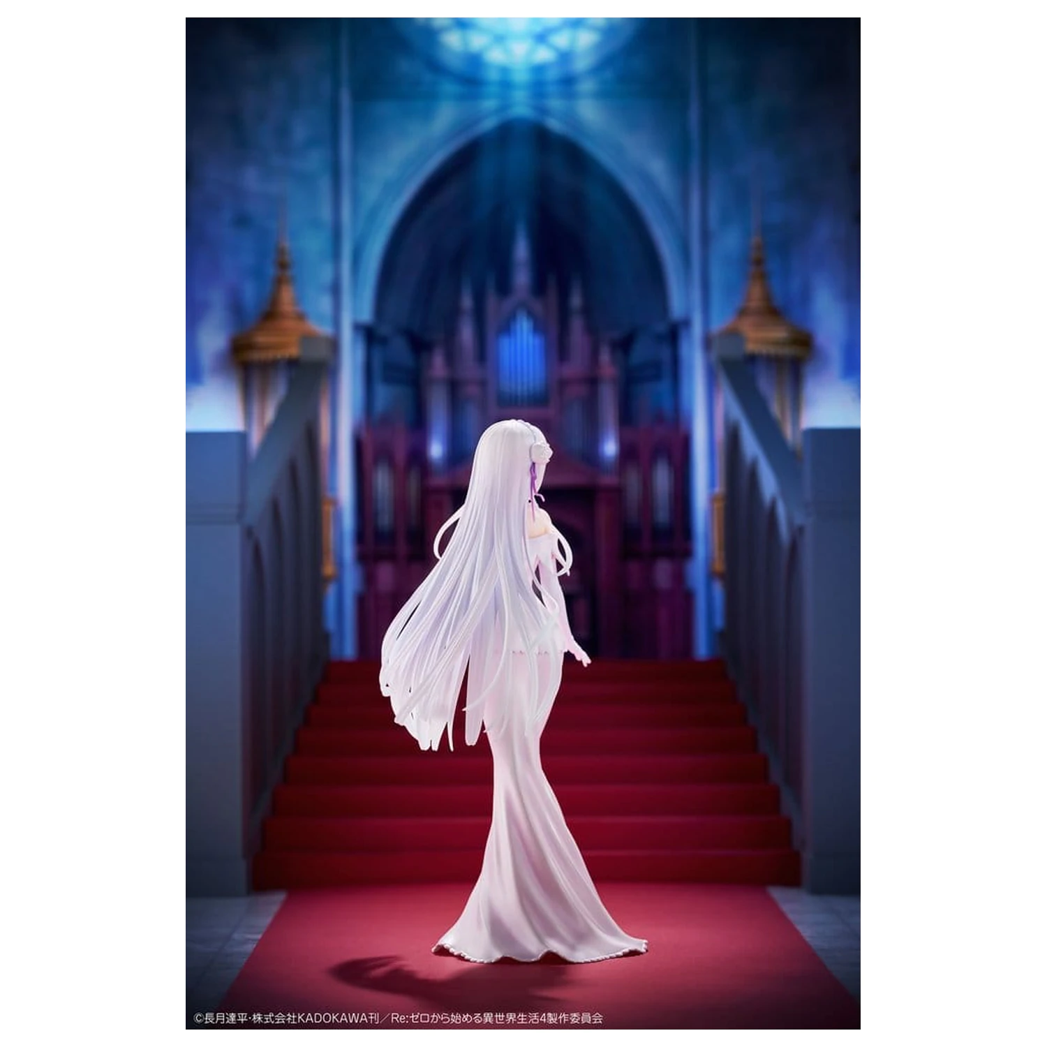 Re:ZERO -Starting Life in Another World- PVC Figúrka 1/7 Emilia Wedding dress Ver. 24 cm produktová fotografia