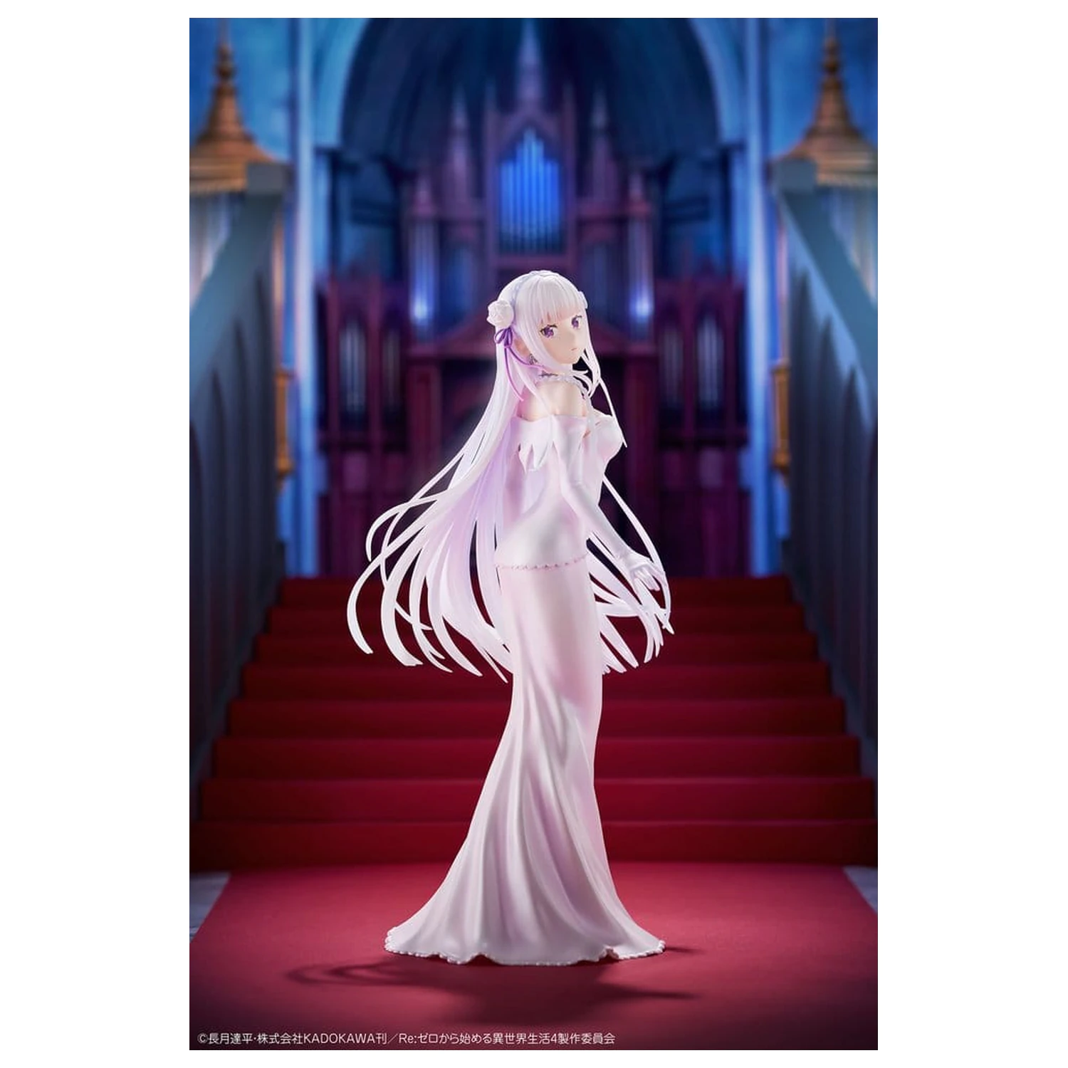 Re:ZERO -Starting Life in Another World- PVC Figúrka 1/7 Emilia Wedding dress Ver. 24 cm produktová fotografia