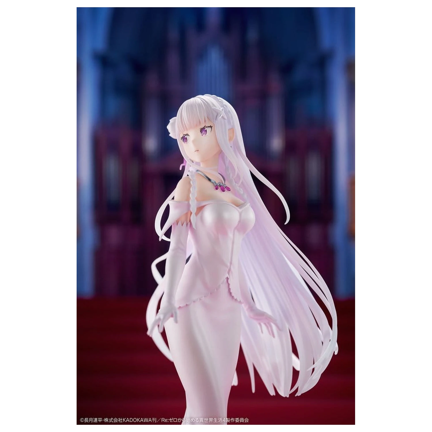 Re:ZERO -Starting Life in Another World- PVC Figúrka 1/7 Emilia Wedding dress Ver. 24 cm produktová fotografia