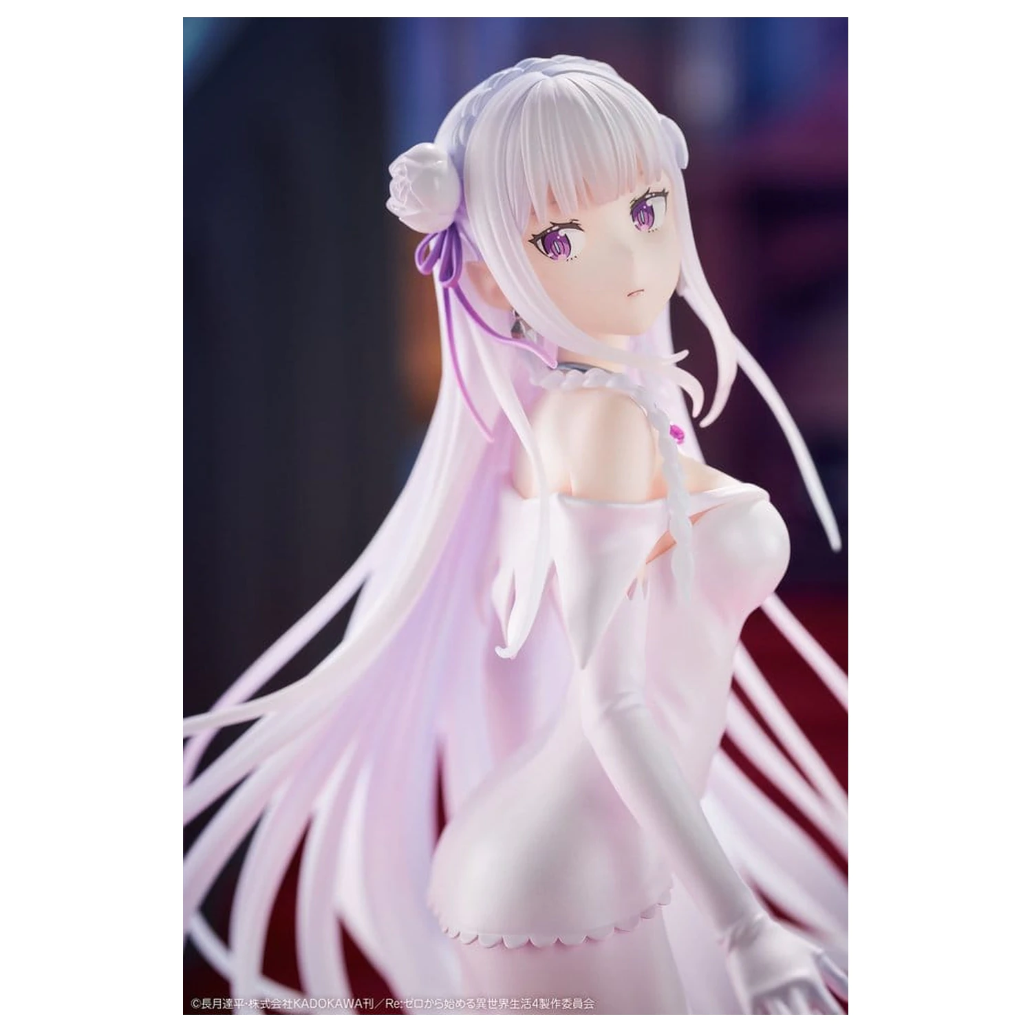 Re:ZERO -Starting Life in Another World- PVC Figúrka 1/7 Emilia Wedding dress Ver. 24 cm produktová fotografia