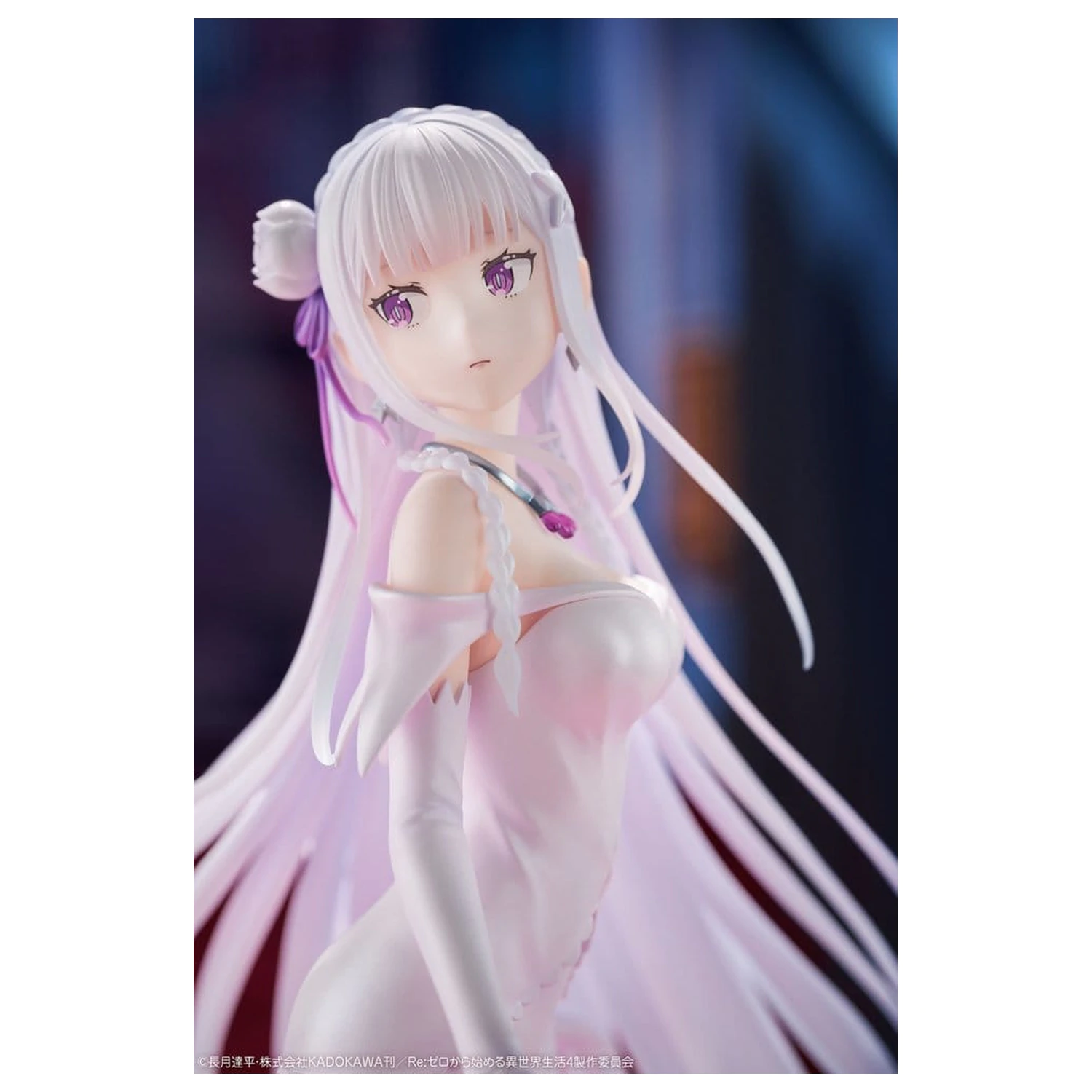 Re:ZERO -Starting Life in Another World- PVC Figúrka 1/7 Emilia Wedding dress Ver. 24 cm produktová fotografia