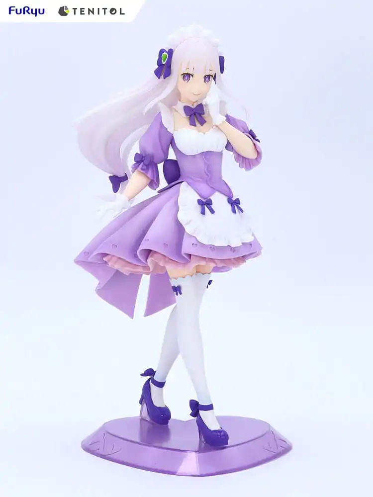 Re:ZERO Starting Life in Another World Tenitol PVC figúrka Maid Emilia 28 cm termékfotó