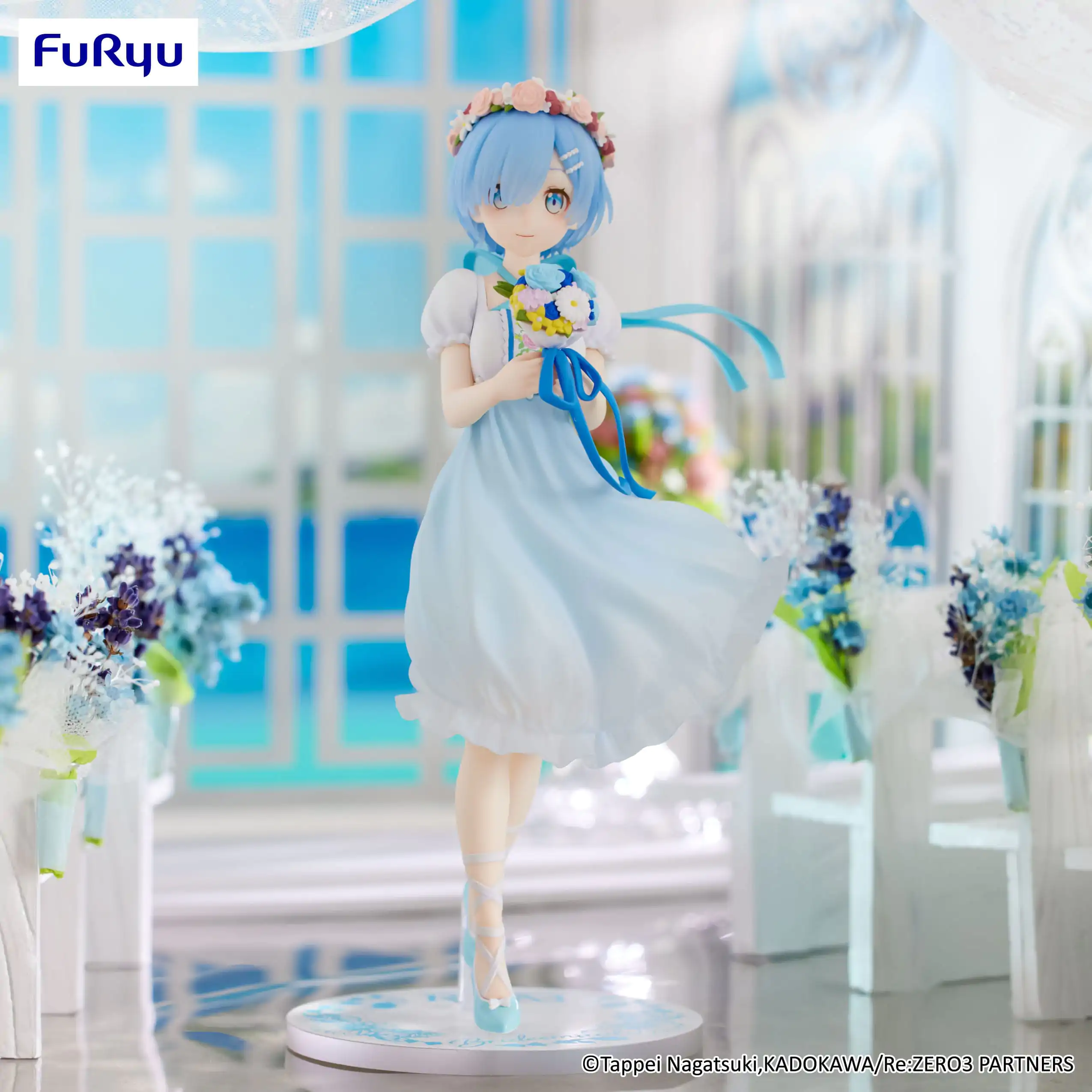 Re:Zero Starting Life in Another World Trio-Try-iT PVC socha Rem Bridesmaid 21 cm produktová fotografia