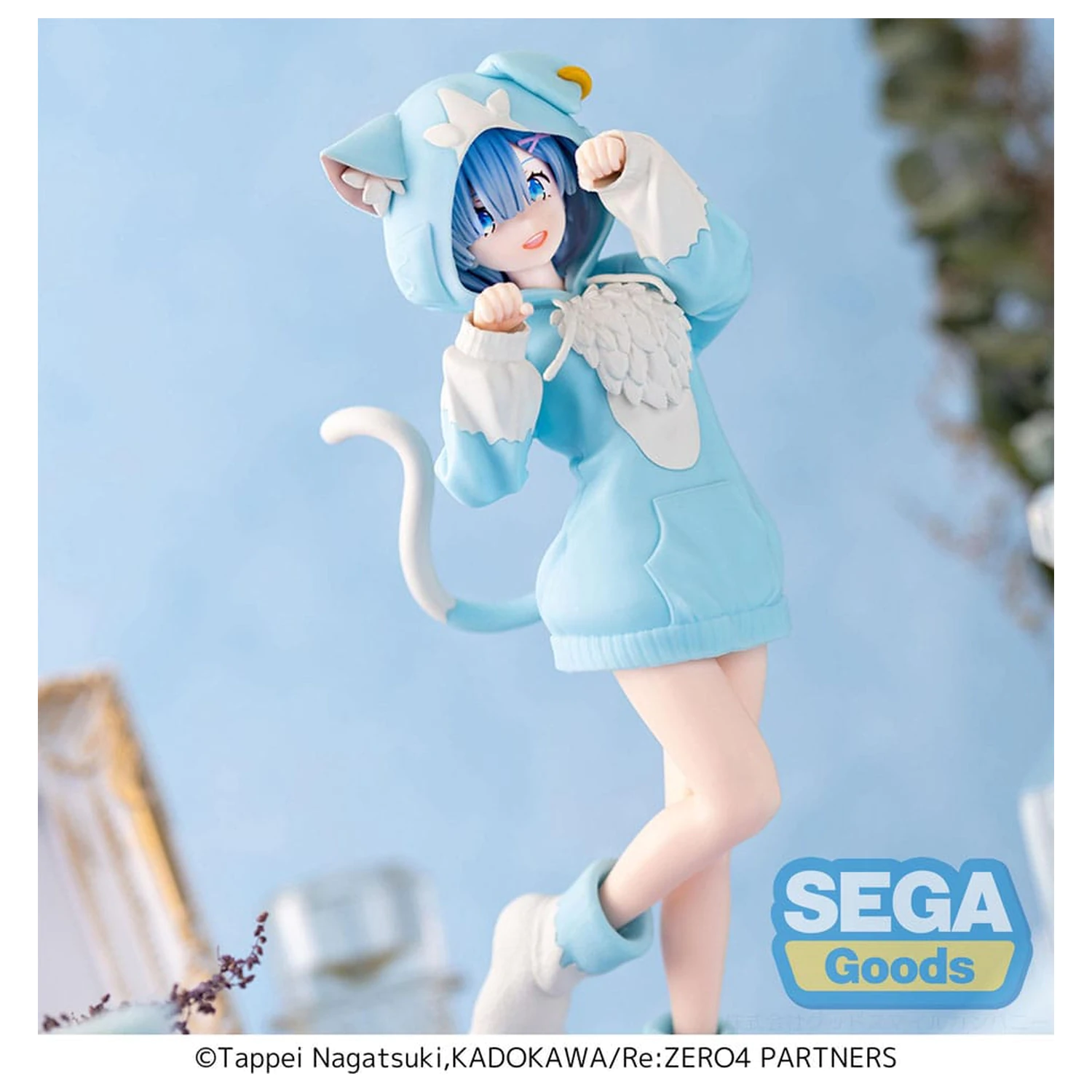Re:Zero Starting Life in Another World XStellar PVC socha Rem Mofumofu Pack 22 cm produktová fotografia