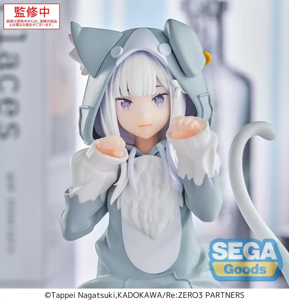 Re:Zero Starting Life in Another World Yumemirize PVC soška Emilia Mofumofu Pack 11 cm produktová fotografia