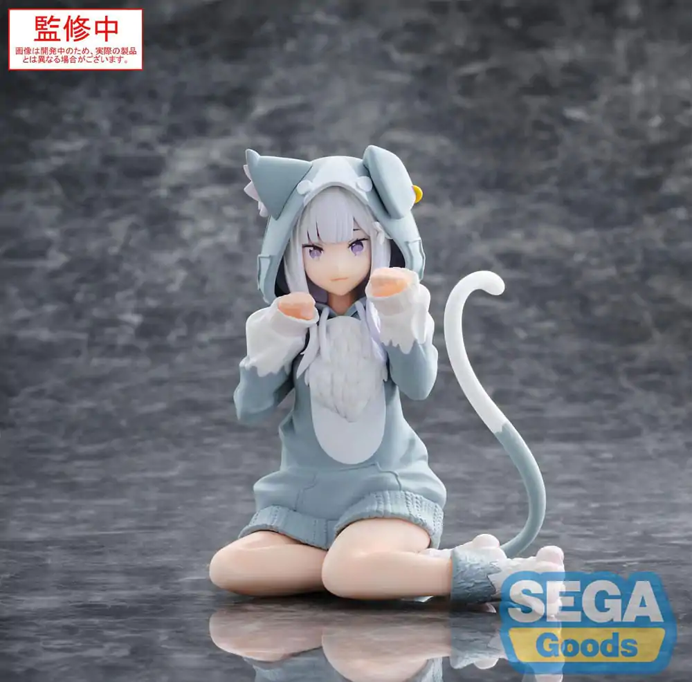 Re:Zero Starting Life in Another World Yumemirize PVC soška Emilia Mofumofu Pack 11 cm produktová fotografia