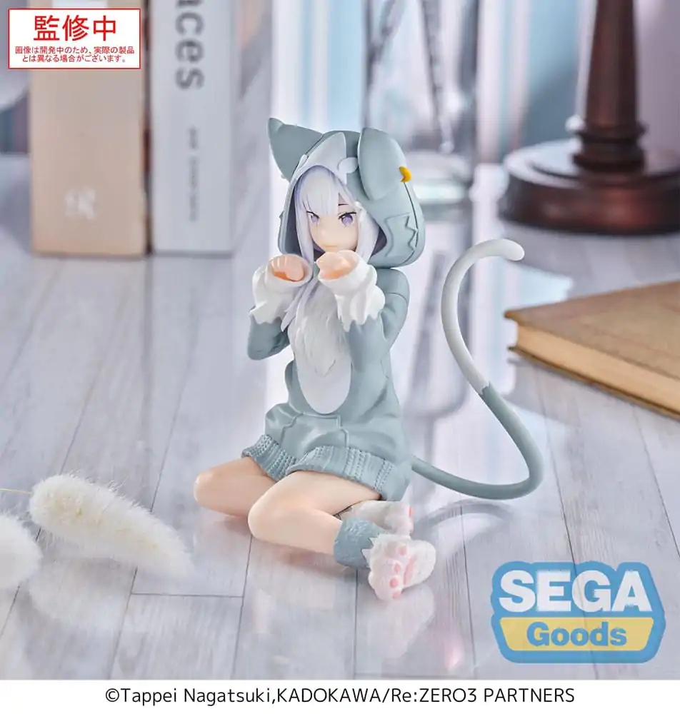 Re:Zero Starting Life in Another World Yumemirize PVC soška Emilia Mofumofu Pack 11 cm produktová fotografia