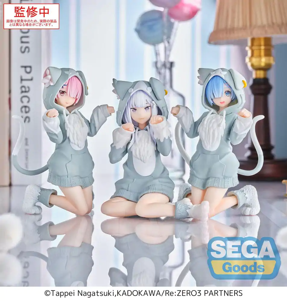 Re:Zero Starting Life in Another World Yumemirize PVC Socha Ram Mofumofu Pack 11 cm produktová fotografia