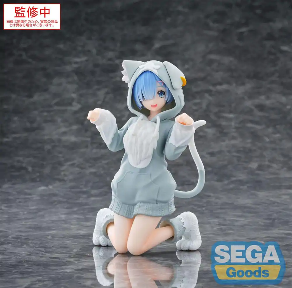 Re:Zero Starting Life in Another World Yumemirize PVC Socha Rem Mofumofu Pack 11 cm produktová fotografia