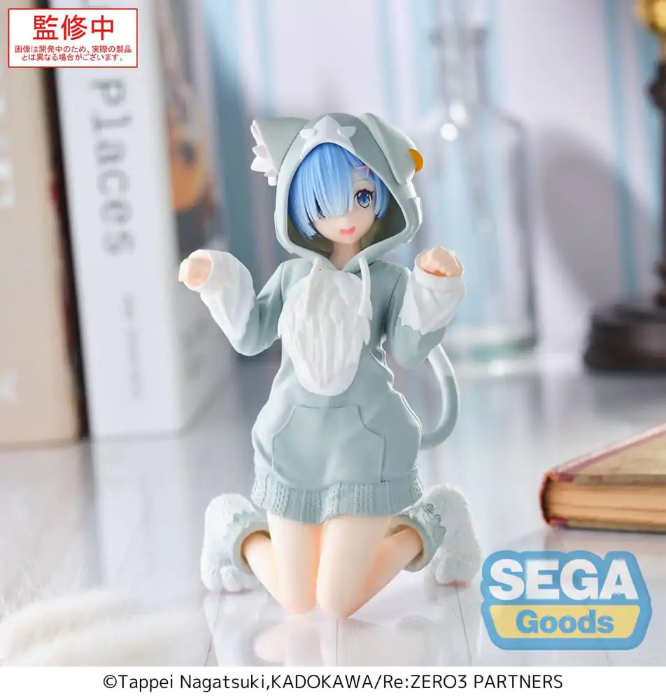 Re:Zero Starting Life in Another World Yumemirize PVC Socha Rem Mofumofu Pack 11 cm produktová fotografia