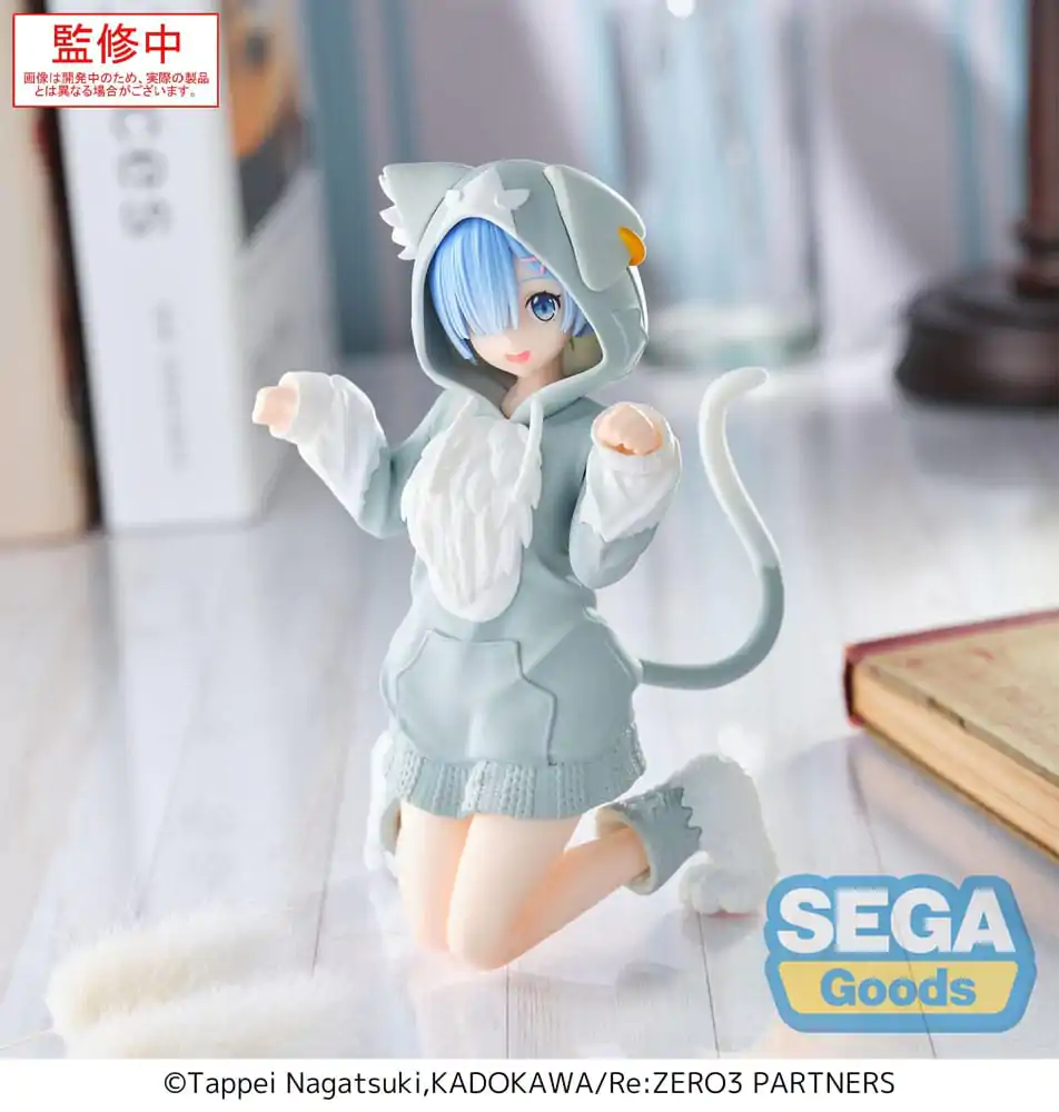 Re:Zero Starting Life in Another World Yumemirize PVC Socha Rem Mofumofu Pack 11 cm produktová fotografia