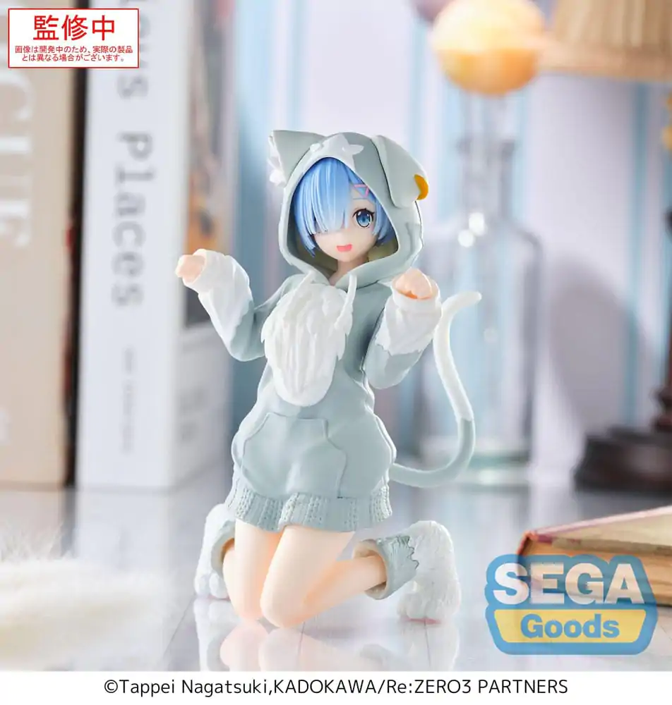 Re:Zero Starting Life in Another World Yumemirize PVC Socha Rem Mofumofu Pack 11 cm produktová fotografia