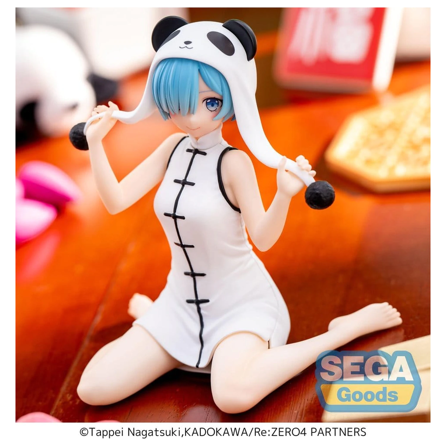 Re:Zero Starting Life in Another World Yumemirize PVC Socha Rem Panda 11 cm produktová fotografia