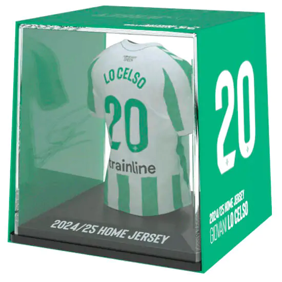 Real Betis Giovanni Lo Celso mini figúrka trička produktová fotografia