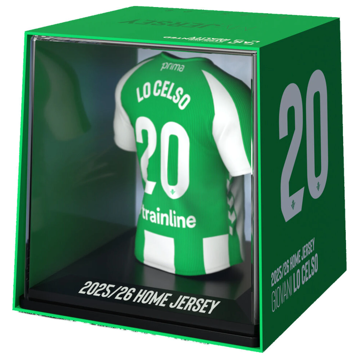 Real Betis Giovanni Lo Celso mini figúrka s tričkom produktová fotografia