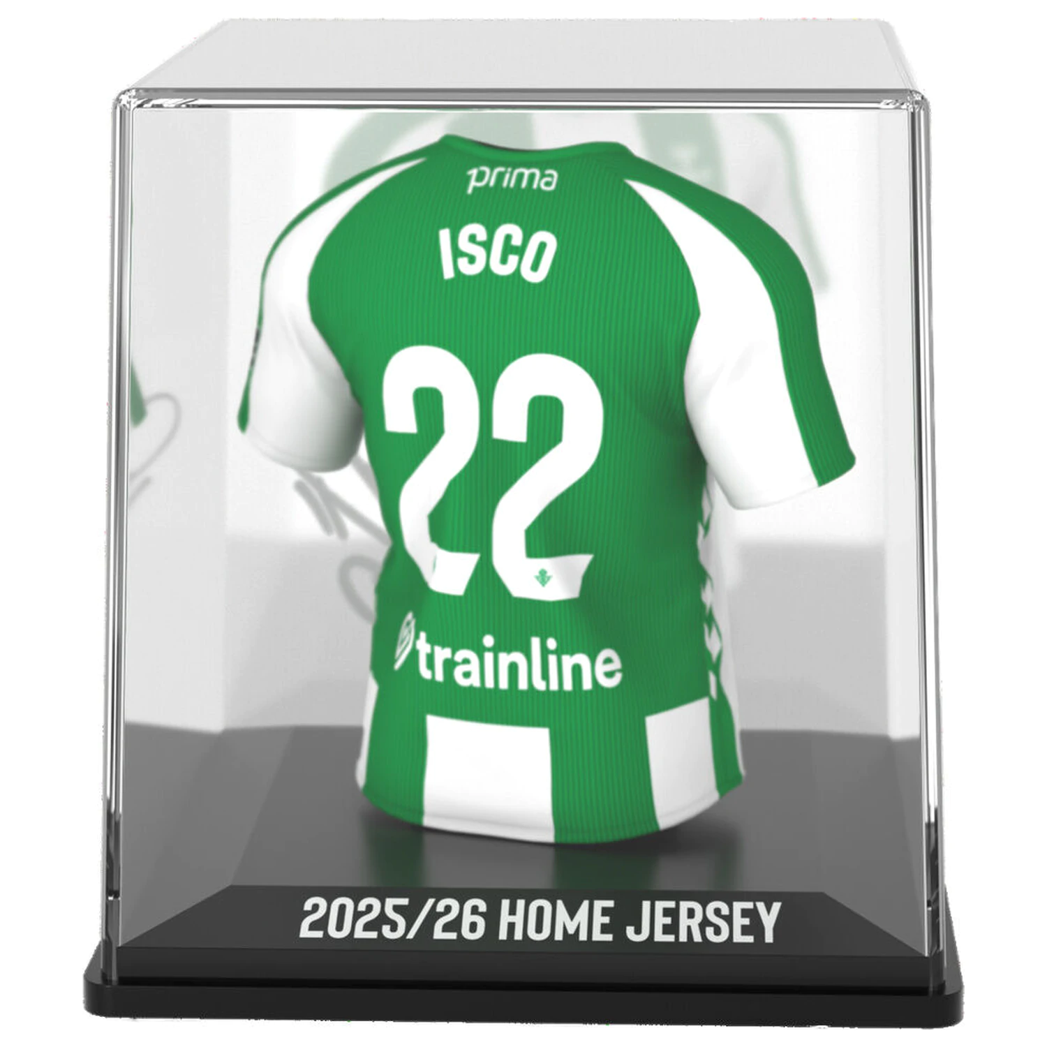 Real Betis Isco figúrka v mini tričku produktová fotografia