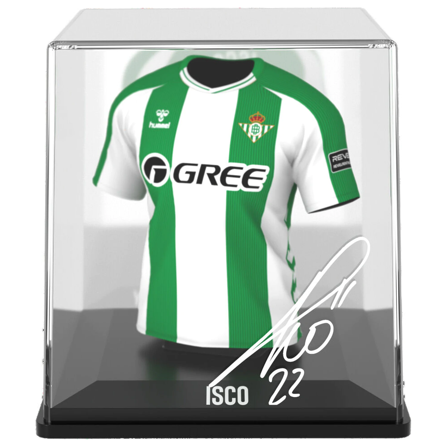 Real Betis Isco figúrka v mini tričku produktová fotografia